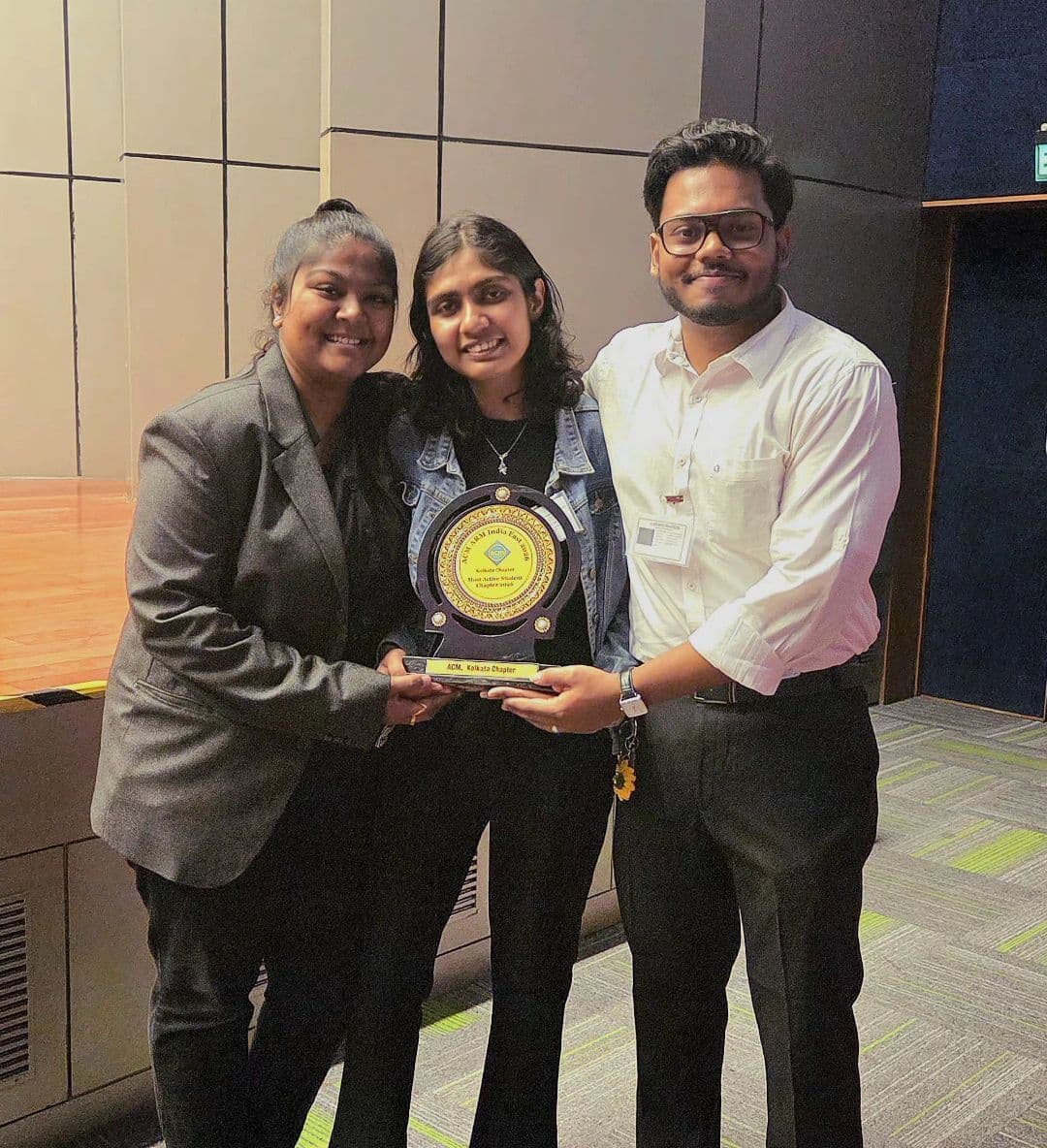 ACM BEST STUDENT CHAPTER AWARD 1